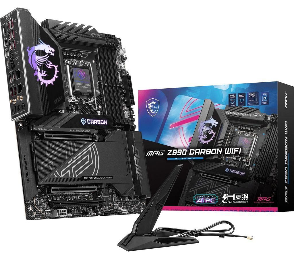 MSI MPG Z890 CARBON WIFI, Mainboard Produktbild 
