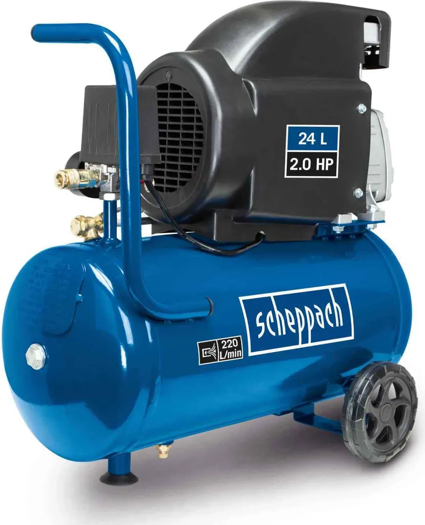 Compressore 24 Litri Scheppach HC26 | Miglior Rapporto Qualità/Prezzo