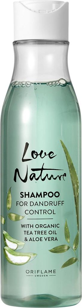 Oriflame Love Nature Anti-Schuppen-Shampoo mit Bio-Teebaumöl und Aloe Vera, 250 ml