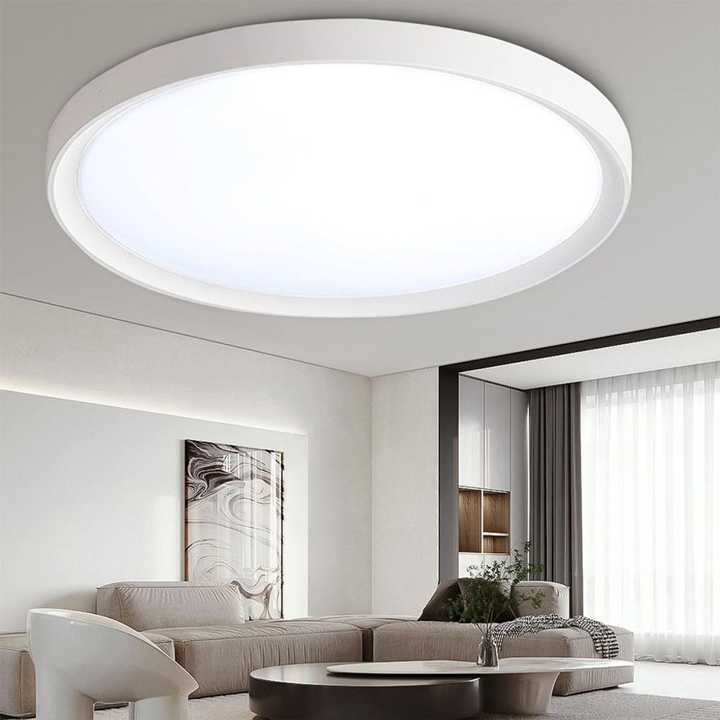 Kreise Decken Leuchten LED Design Wohn Schlaf Zimmer Raum Flur Dielen Büro  Lampe