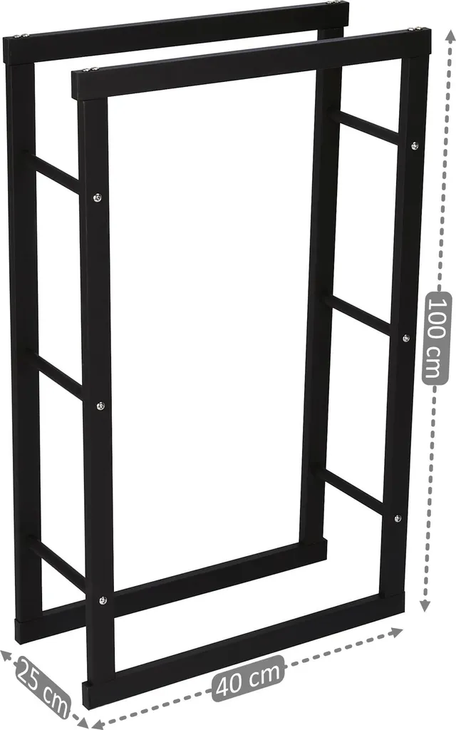 Étagère à bois Zelsius : fini le désordre avec ce range-bûches compact - 3