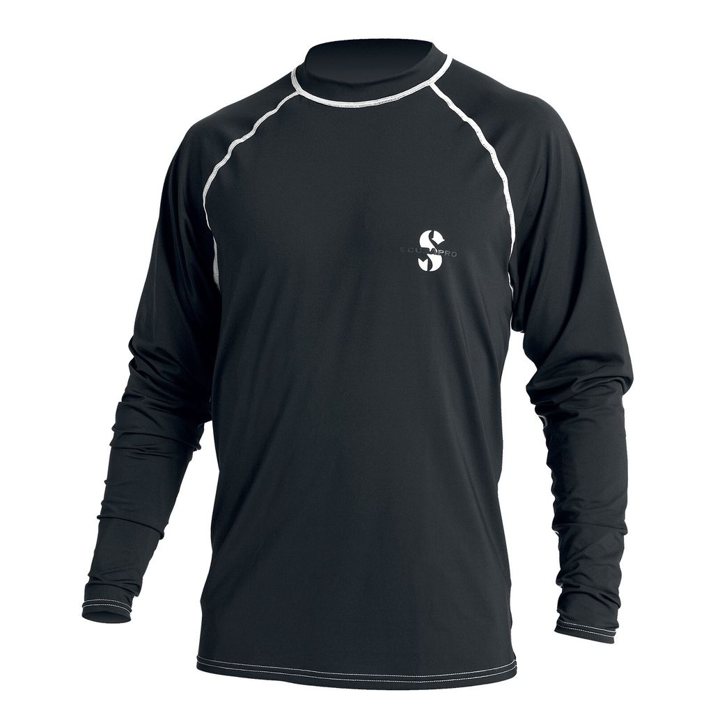 Wassersport Herren T-Shirt mit UV Schutz - Scubapro Loose Fit Langarm, Größe:M