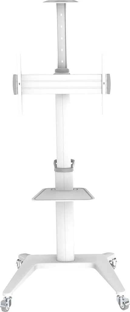 Support TV mural ajustable pour éviter les reflets - Blanc - 37 à 70 pouces