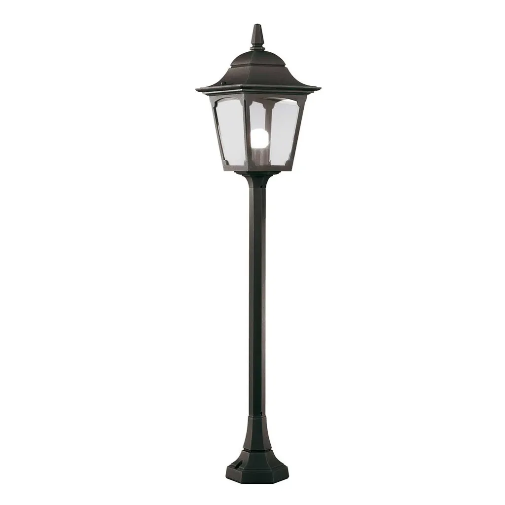 Lampe de jardin classique pour allée et terrasse - Chapel Elstead E27