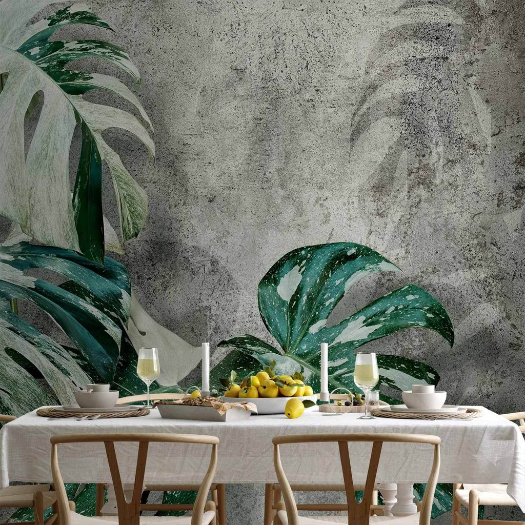 Vlies Fototapete - Variegata 200x140 cm Blätter b-C-0893-a-a