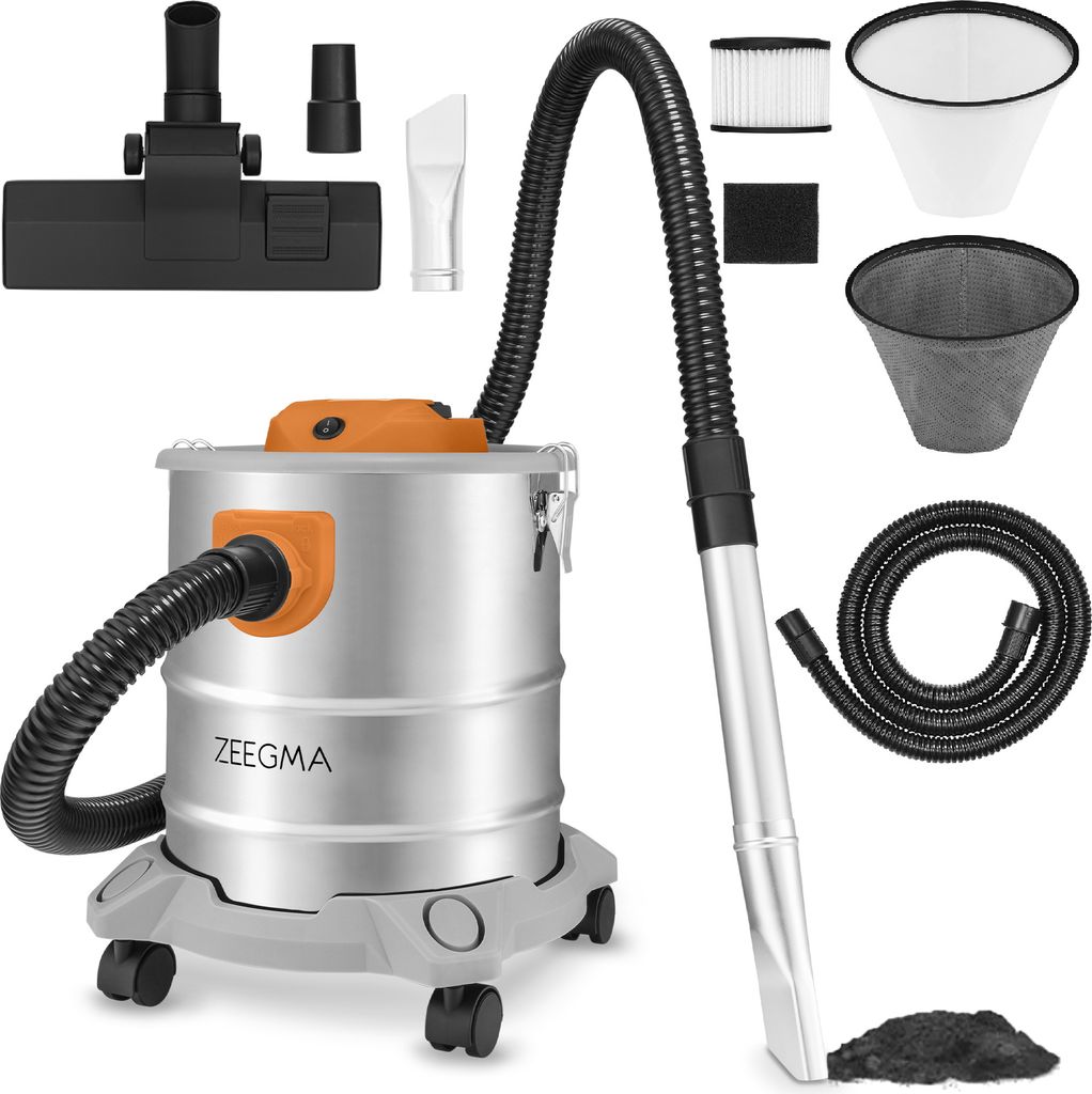 Průmyslový vysavač popela ZEEGMA Zonder Pro 1600W, suchý Obrázek produktu