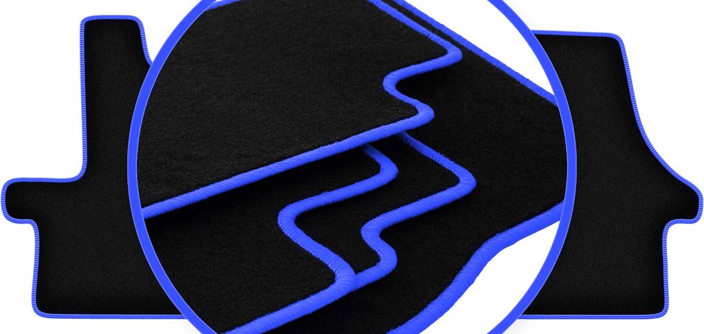 CARLUX-BLUE Autofußmatten für: Citroen Jumper III Kastenwagen (2014 - )