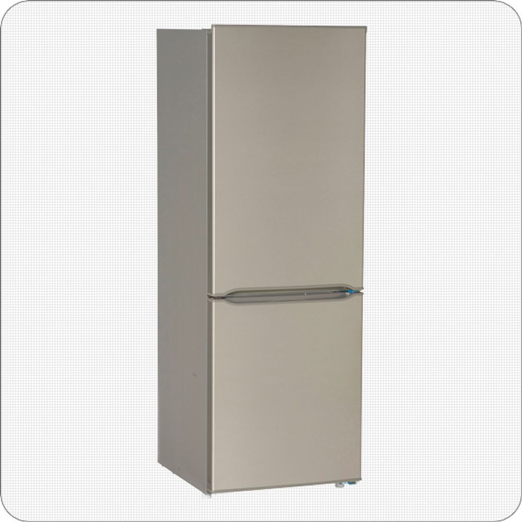 PKM Kühl-Gefrierkombination Kühlschrank KG 218.4 silber 175 Produktbild