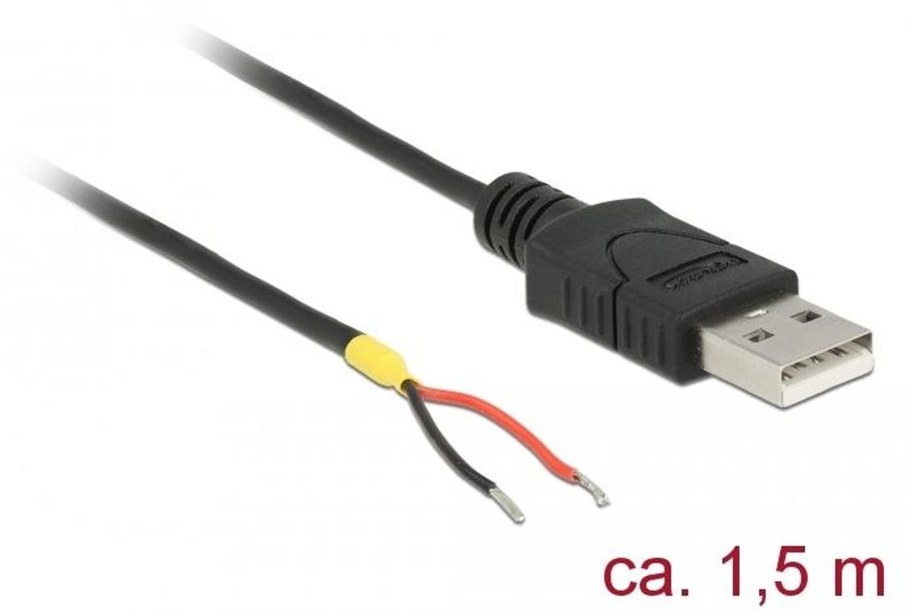 Delock 85664 Kabel USB 2.0 Typ-A St > 2x offene Image du produit 