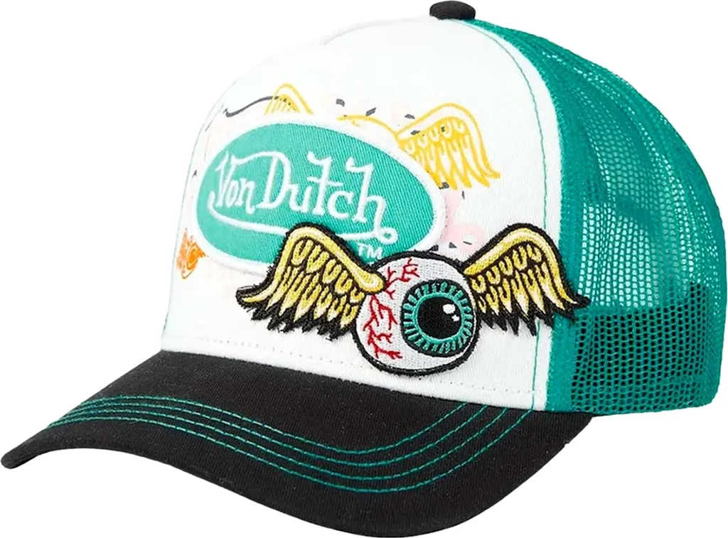 Casquette Von Dutch VD-0-CAS1-PAT-GRE Ajustable : Fini les casquettes trop serrées