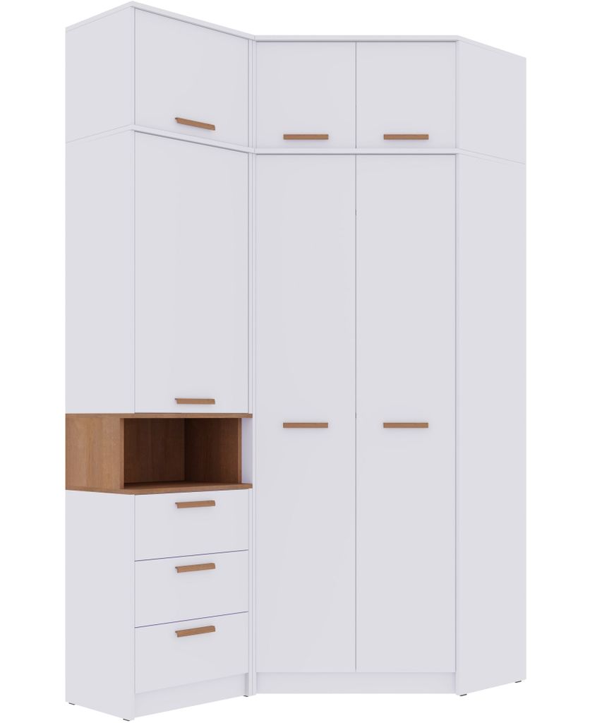 Jugendzimmer-Set Grant Set 12N Regal mit Schubladen Produktbild 