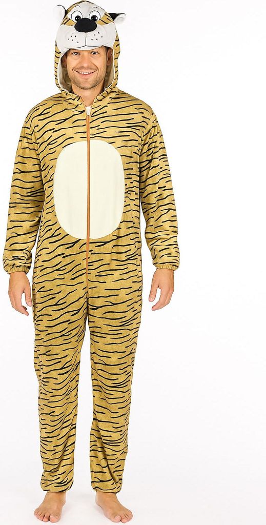 Tiger Kostüm für Erwachsene, Größe:L Produktbild 