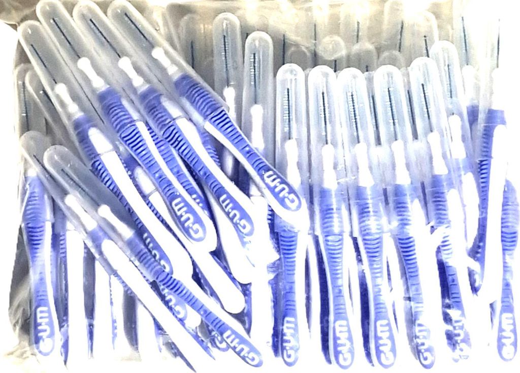 GUM TRAV-LER  Interdentalbürsten hellblau 0,6mm - 50 Stück Produktbild 