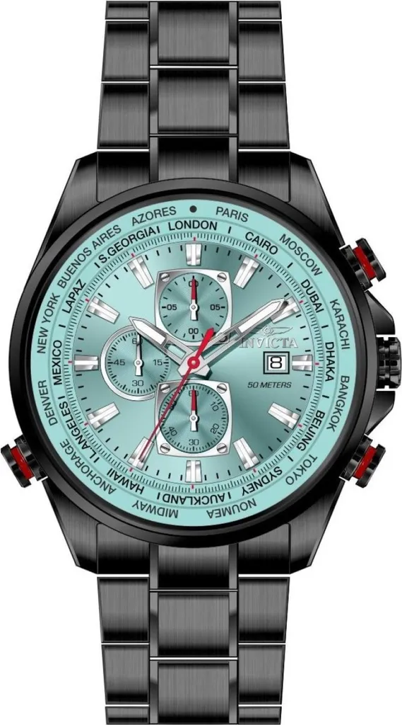Invicta Aviator 50498: L'Orologio da Pilota in Acciaio Inox Blu