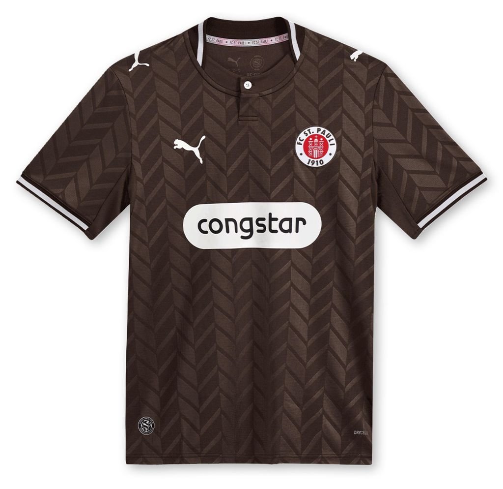 FC St. Pauli Heimtrikot Erwachsene 2026/27 Flock: - Größe: XXL