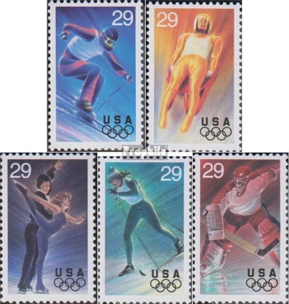 Briefmarken USA 1994 Mi 2427-2431 (kompl.Ausg.) postfrisch Produktbild 
