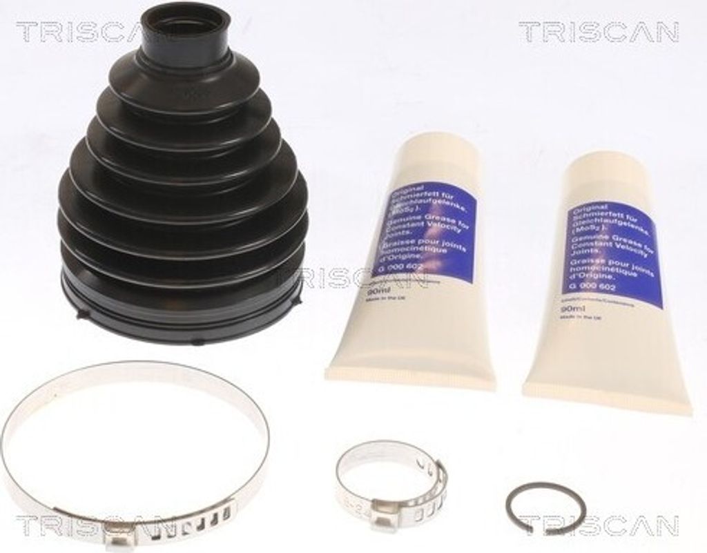 Faltenbalgsatz, Antriebswelle