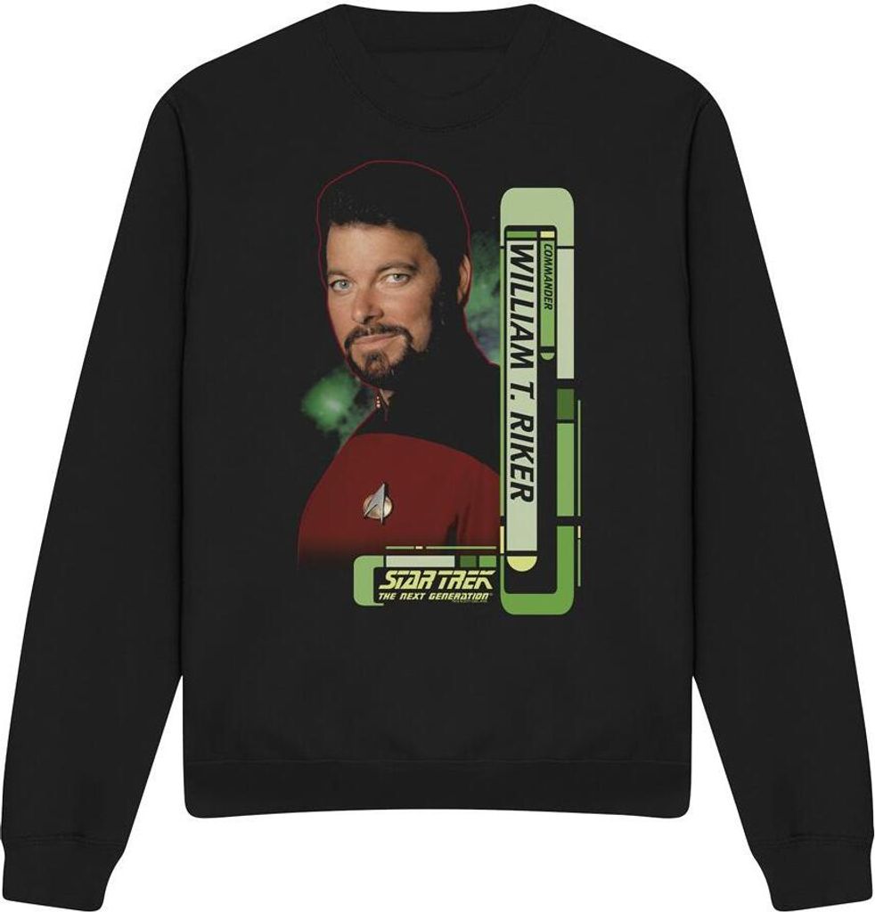 Star Trek - Sweatshirt für Herren/Damen Uni TV12295 (L) (Schwarz)