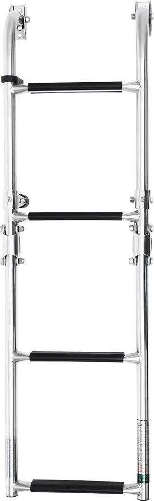 Scaletta Barca Inox Pieghevole: Accessorio Nautico Professionale Argento