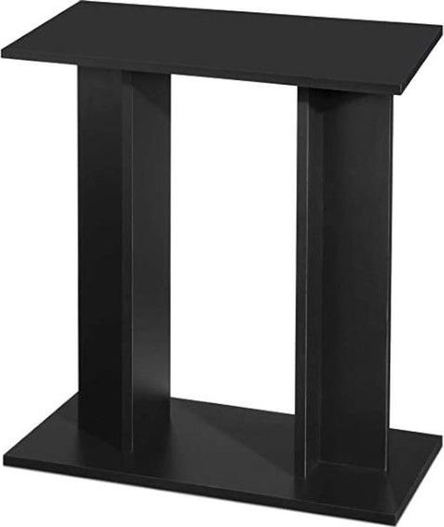 Aquarium Unterschrank, 60 cm, Schwarz, Bis zu 73 kg belastbar, Ciano Noir