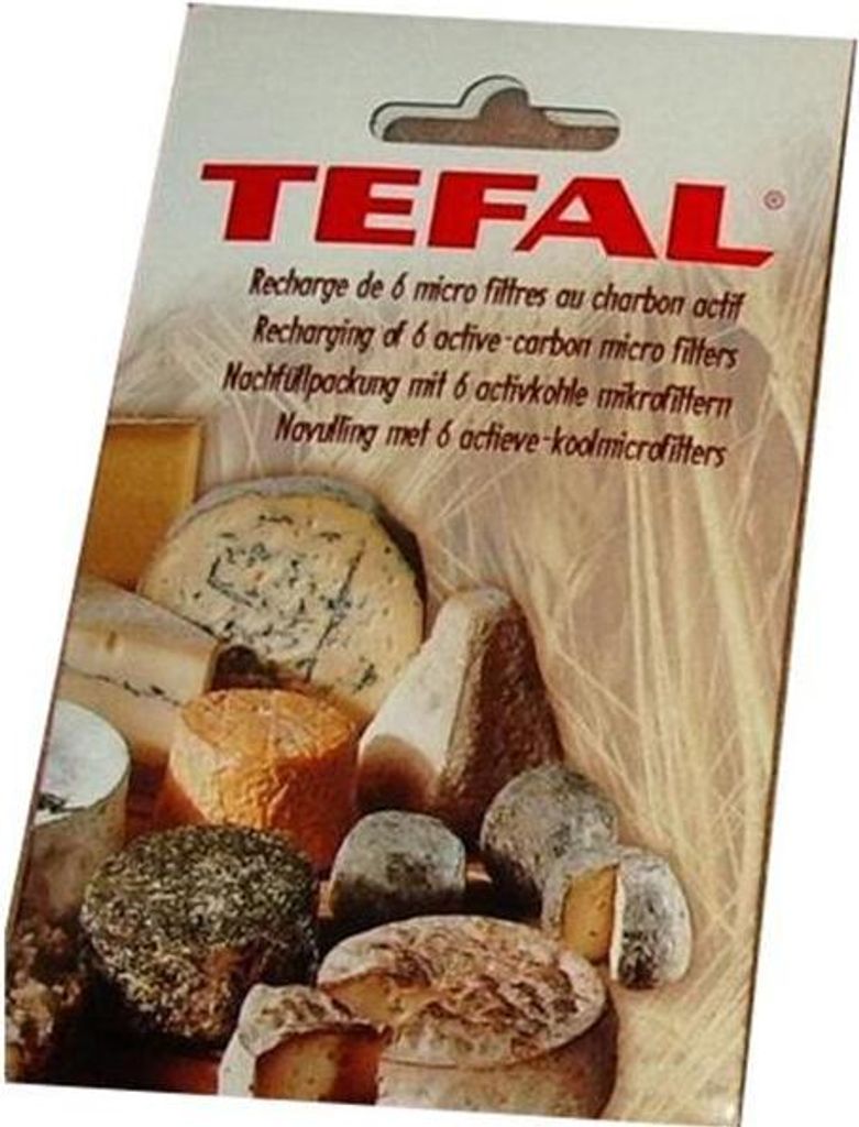 TEFAL Lot de 6 filtres de rechange pour cave à fromage sans Image du produit 