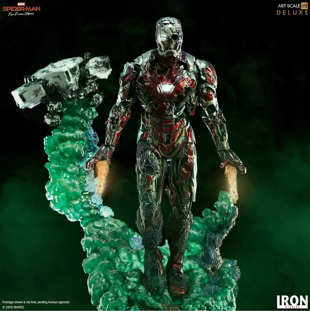 Statue Iron Man Illusion Deluxe Iron Studios : le Cadeau Marvel Idéal - 9