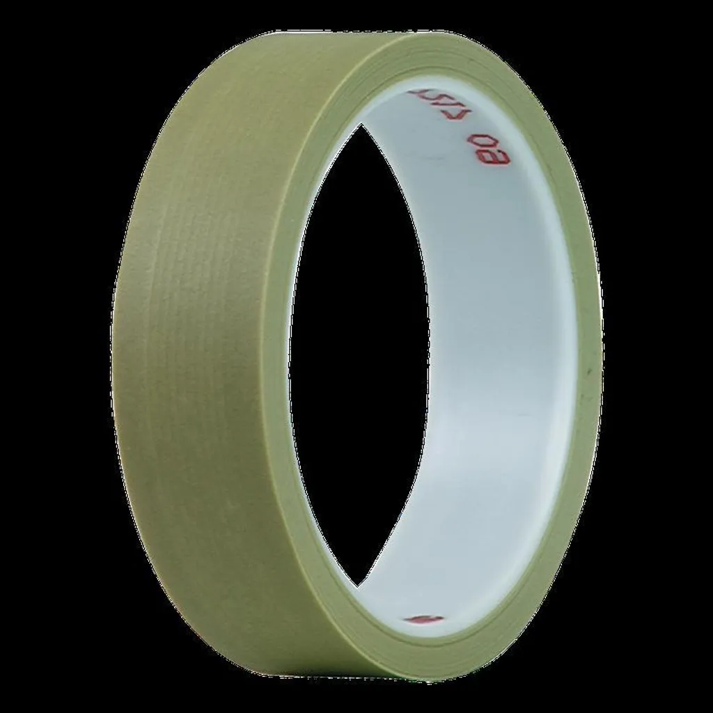 Adhésif haute température 3M 218 vert 9mm résistant et ultra flexible - 3