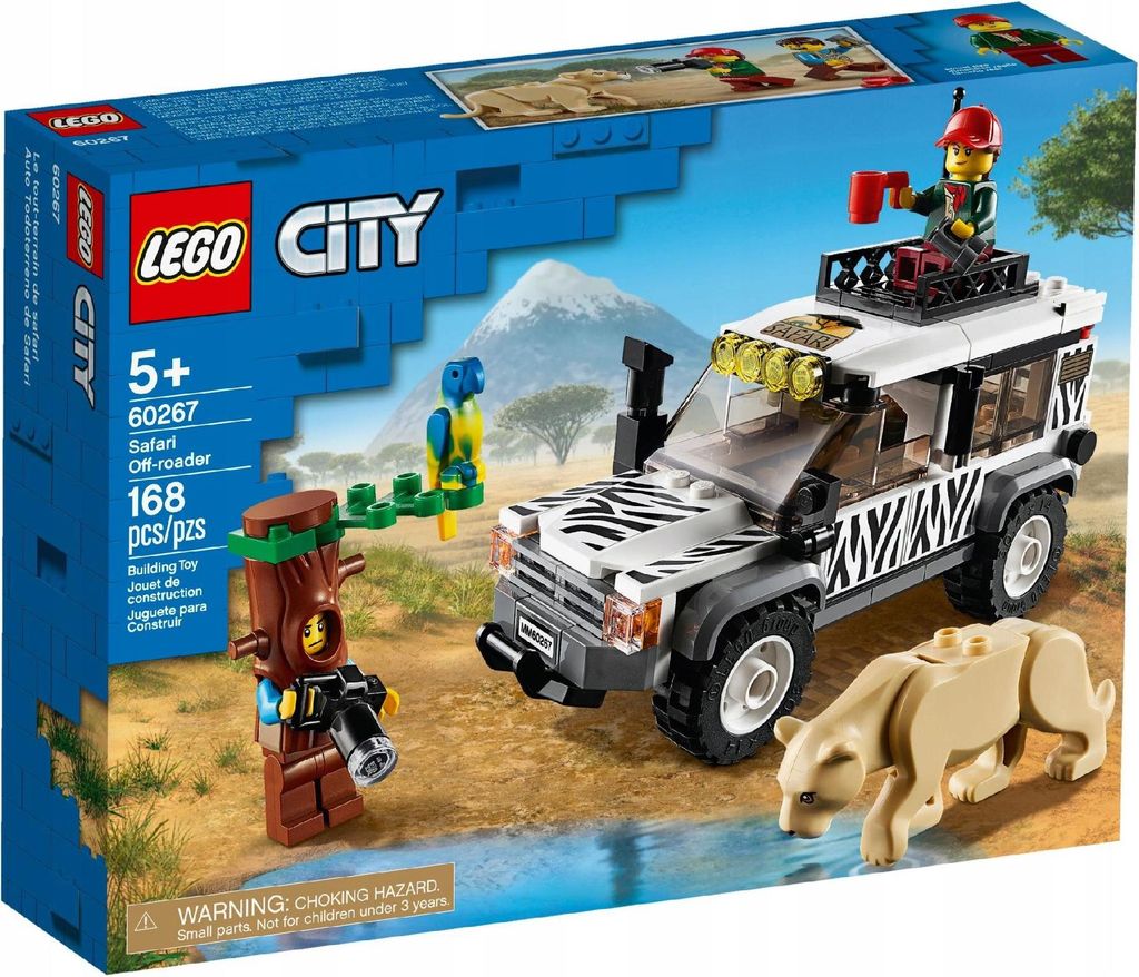 LEGO City Great Vehicles Safari Off-Roader Set, Zestaw do Zdjęcie produktu 