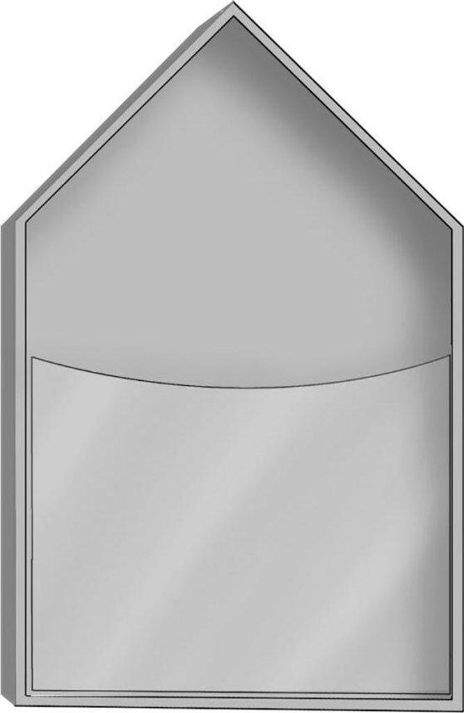 PPD Silver Serviettenhalter, Servietten Halter, Serviettenbox, Holz / Acryl, Silber, 27.5 cm, 058104