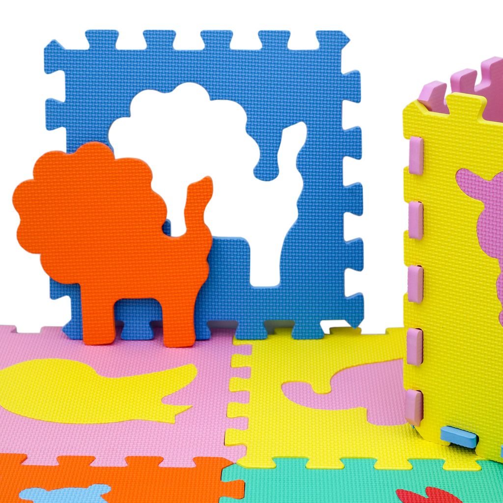 Puzzlematte Spielmatte Kinder Krabbelmatte Bodenmatte Schutzmatte Spielteppich 