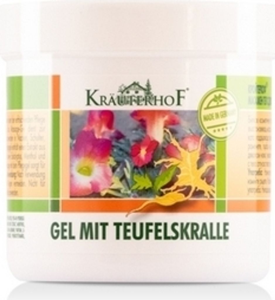 KRAUTERHOF Massage-Gel mit Teufelskralle und Eukalyptus 250ml