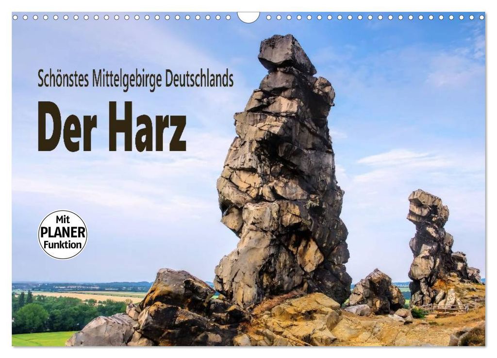 Der Harz - Schönstes Mittelgebirge Deutschlands (Wandkalender 2027 DIN A3 quer), CALVENDO Monatskalender