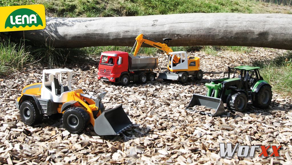 WORXX LENA Mercedes Arocs Müllwagen - 6 mm Stahlachsen, Produktbild 6