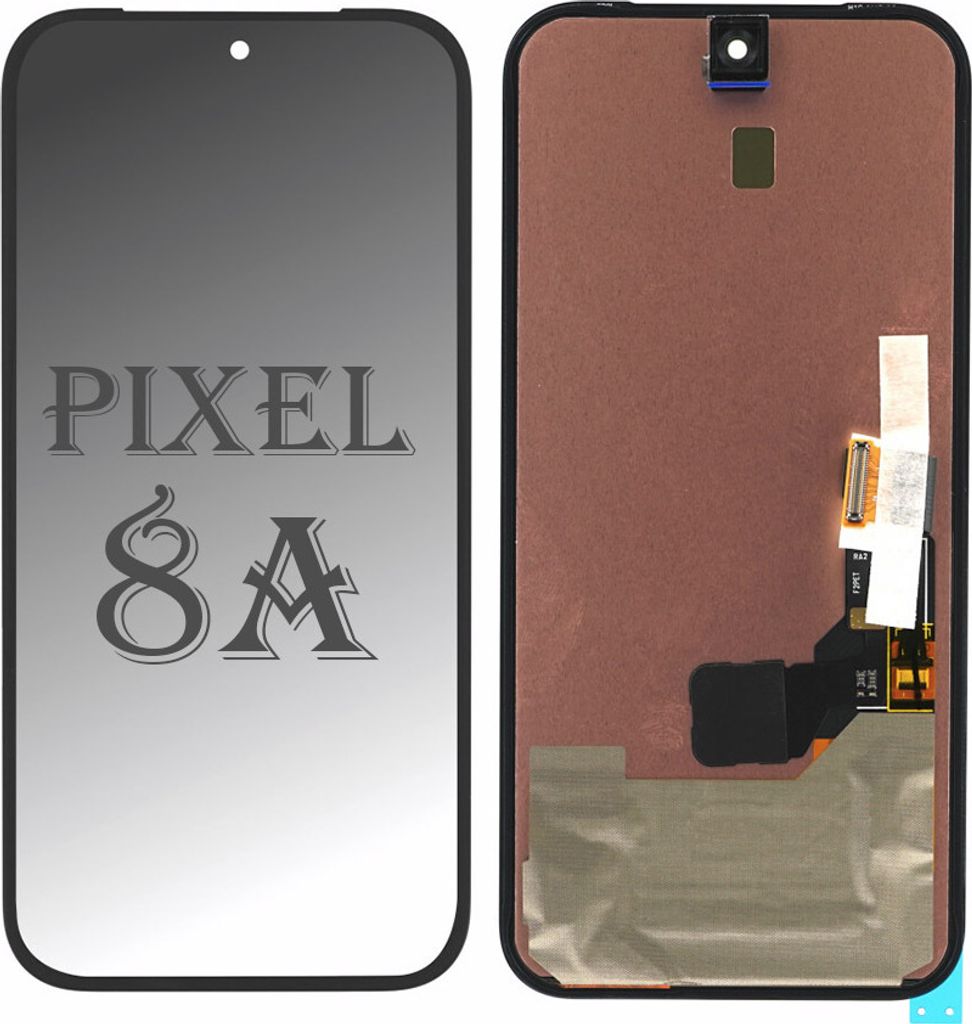Original Display für Google Pixel 8A LCD Bildschirm G949-00767-00
