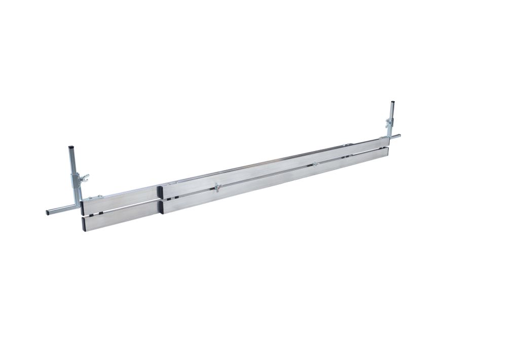 Verstellbare Abziehschiene aus Aluminium, Lange 145-235 cm, Produktbild 