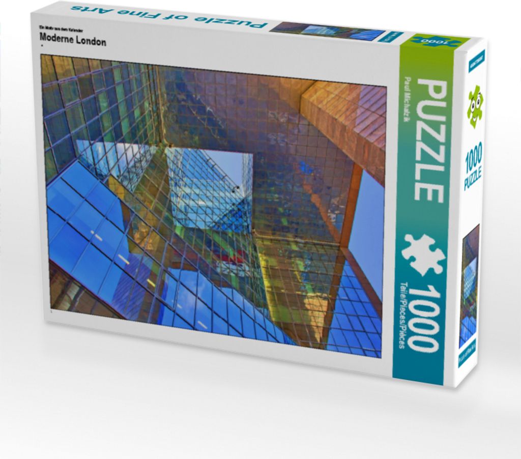 CALVENDO Puzzle Ein Motiv aus dem Kalender Moderne London | 1000 Teile Lege-Größe 64x48cm Foto-Puzzle für glückliche Stunden