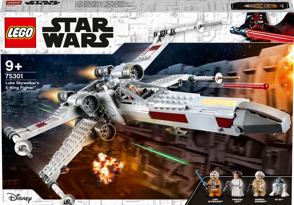 LEGO 75301 Star Wars Hračka stíhačky X-Wing Luka Skywalkera Obrázok produktu 