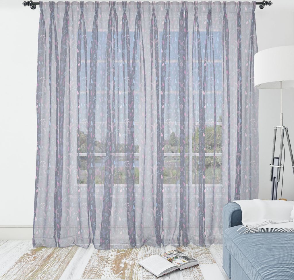 ABAKUHAUS Blumen Wandteppich, Moderner Herbst und Winter Botanik in süßen Tönen, Wohnzimmer Schlafzimmer seidiges Satin Wandtuch, 274 cm x 274 c...