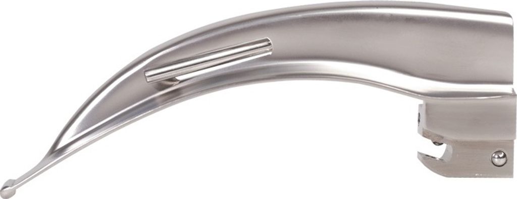 Laryngoskopspatel Metall Kaltlicht Macintosh Gr. 3