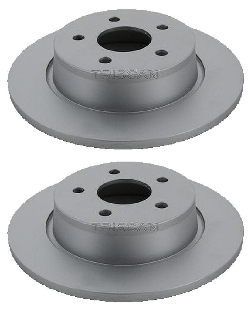 2 Bremsscheiben voll Ø 280 mm TRISCAN Bremsen-Expertise für u.a. FORD C-MAX