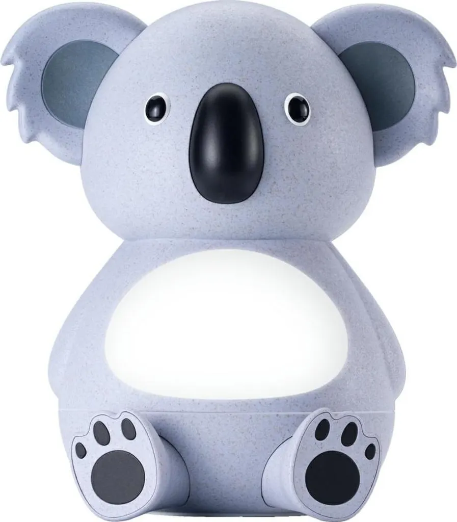 Diffuseur Koala gris sans BPA 90 ml ultrasonique silencieux et sécurisé