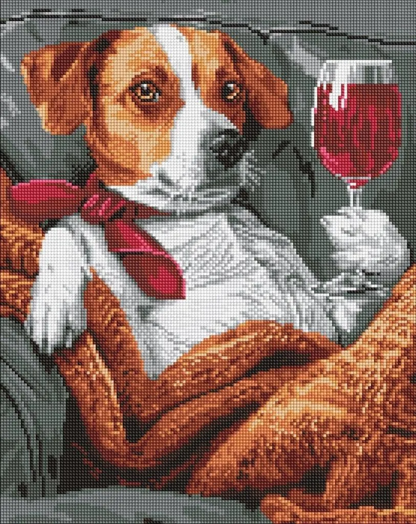 Mosaïque de diamants anti-stress 40x50cm, kit complet contre l'anxiété
