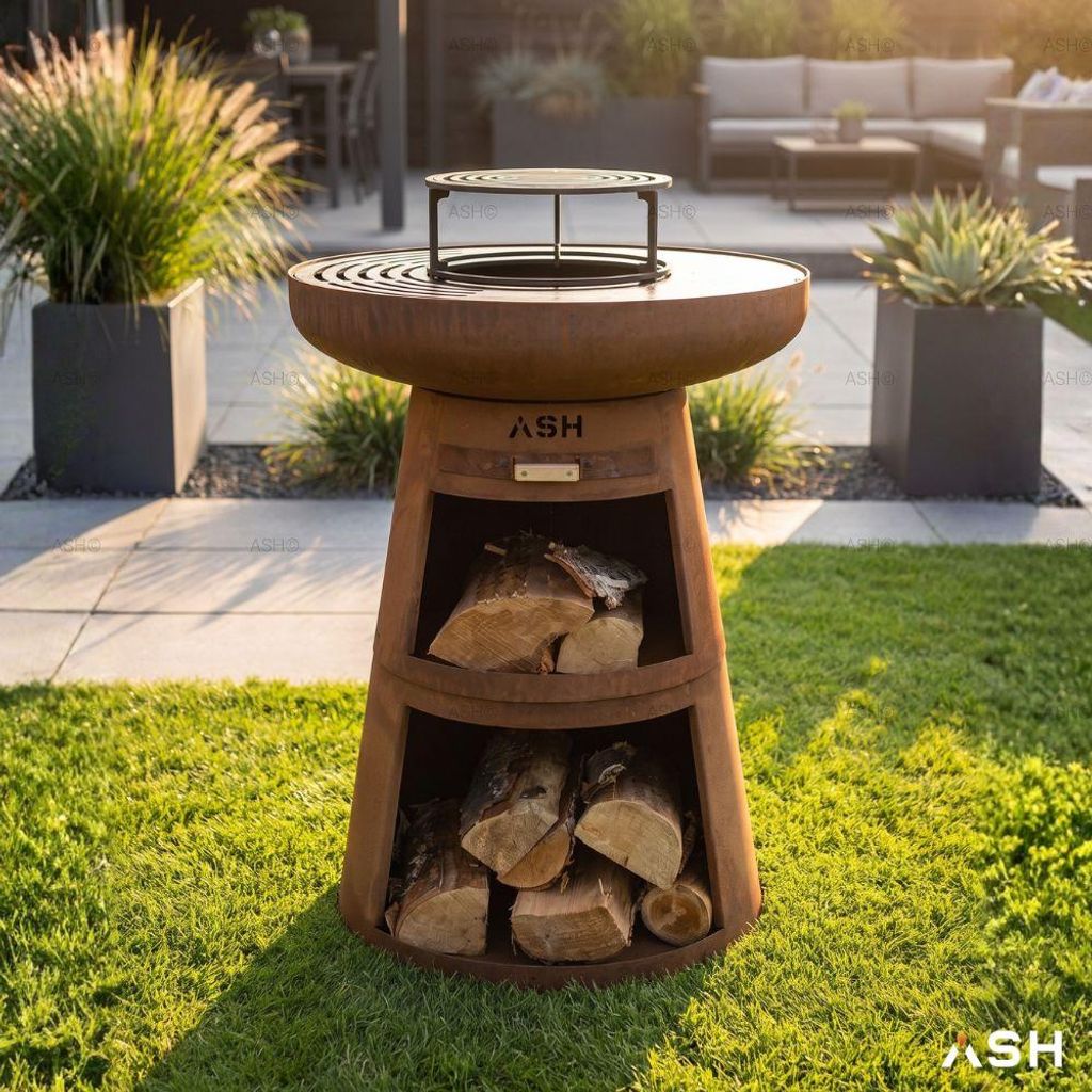 ASH - Horizon - Plancha Barbecue - Cortenstahl Produktbild 