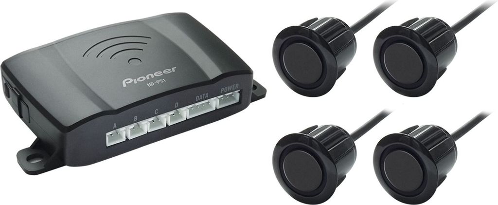 PIONEER ND-PS1 Hinten Einparkhilfe 4 Sensoren 2.5m Reichweite
