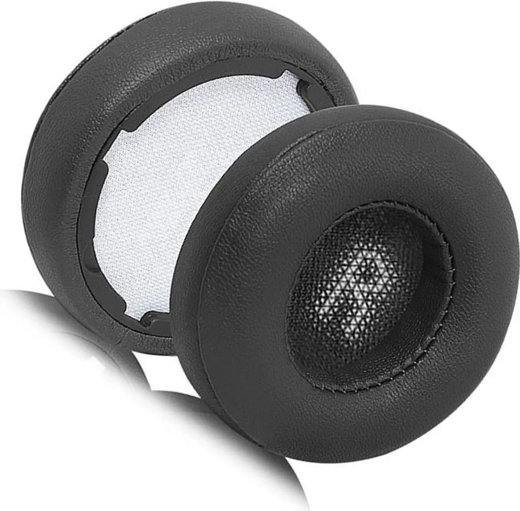 INF Cuscinetti di ricambio in similpelle per cuffie JBL LIVE400BT/460NC (2 pezzi)