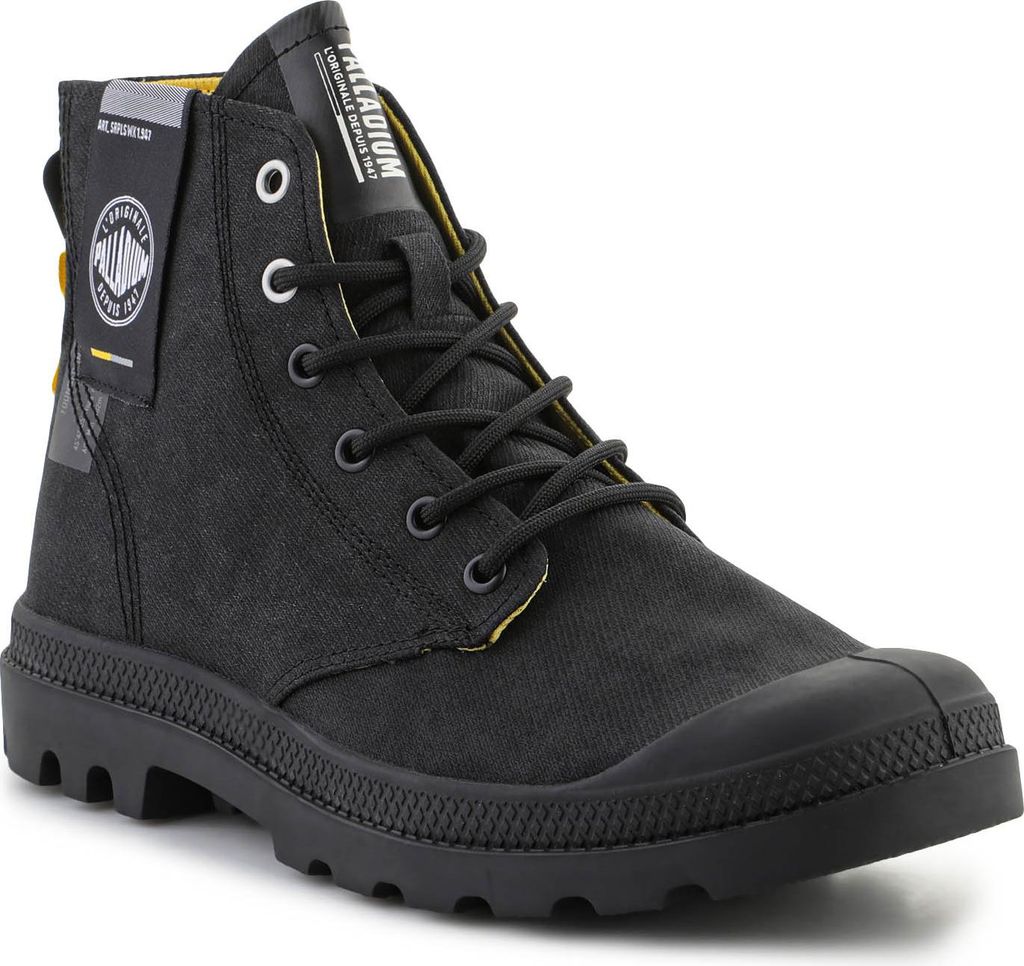 Palladium Pampa Hi Surplus in Schwarz – 8 UK - 42 EU - 9 US / Black