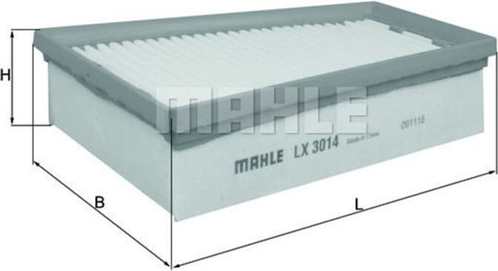 Luftfilter KNECHT LX 3014