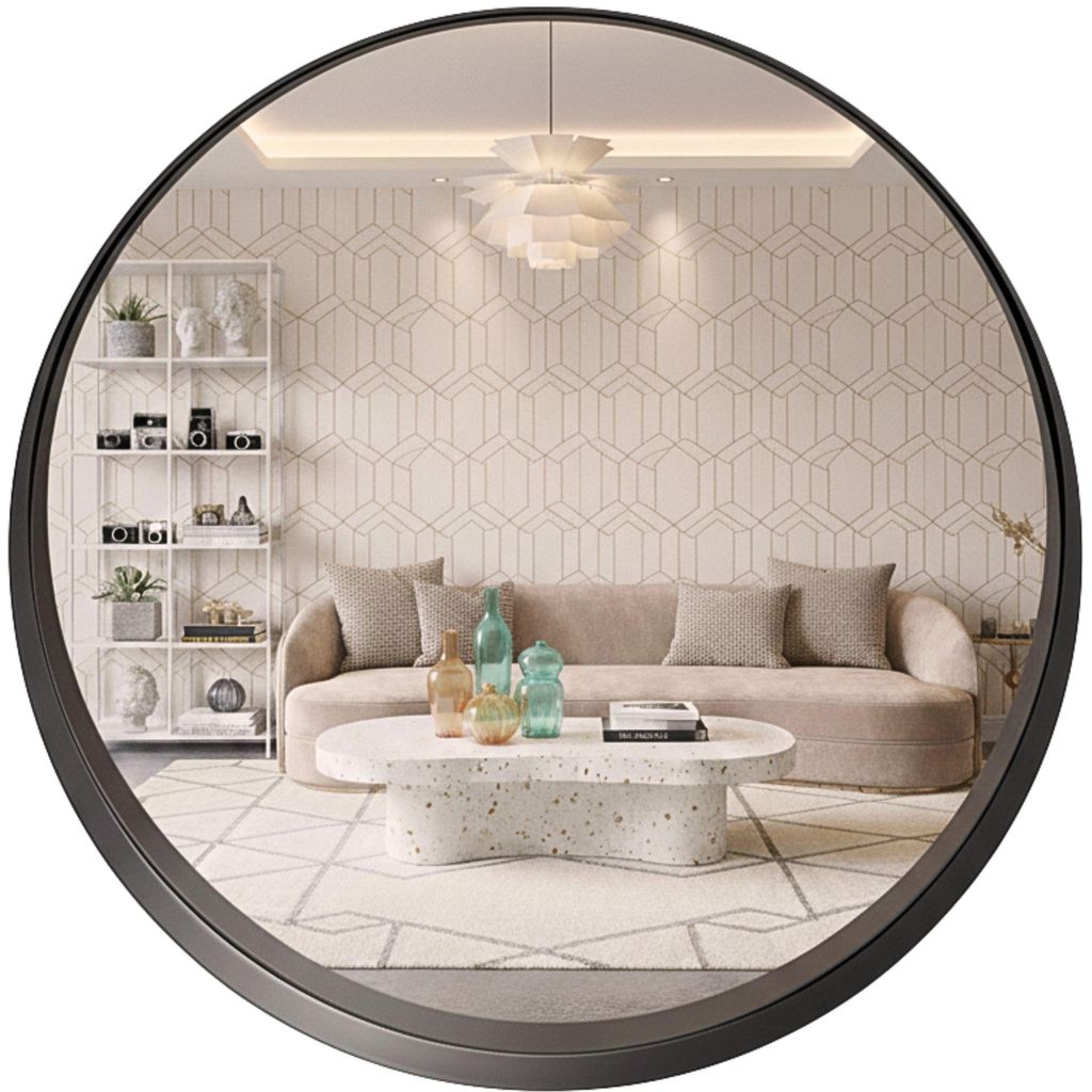Miroir mural rond SVEA, Ø 50 cm Image du produit 