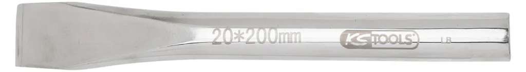 Burin plat inox 26x400 mm : fini la rouille sur vos outils de frappe