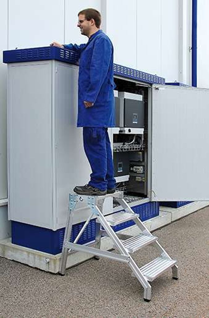 Günzburger Steigtechnik Montagetritt 4 Stufen - 050174